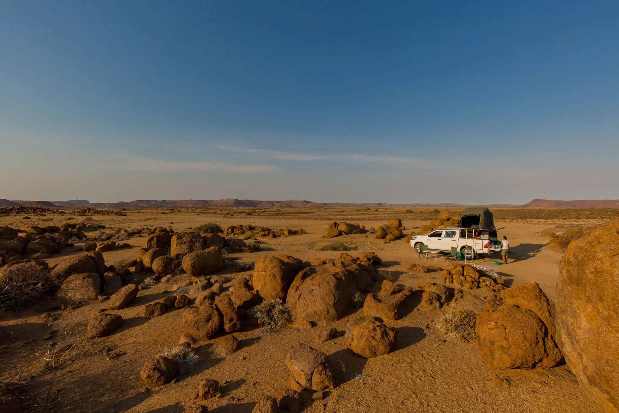 Damaraland in Namibia during a private guided safari